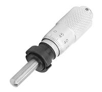 ANGGREK 0-13mm Round Type Micrometer Ball Head Flat Head Micrometer with Nut for Fine Tuning Accuracy Instruments LCD Display Testing Equipment (Ball headband nut)