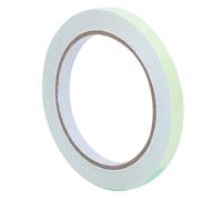 ANGGREK 10mm X 10m Green Luminous Tape Adhesive Tape Sticky Tape Friction Retardant for Fire Safety Warnings Indoor Outdoor Use