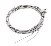 ANGGREK 4Pcs Bass Guitar Strings Steel Ball End for 4 String Guitar Bass & Other Instruments with Strong Vibration Good Resonance Durable Performance