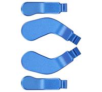 ANGGREK 4pcs Controller Paddles, Stainless Steel Replacement Paddles with Hair Trigger Locks, Easy to Replace for One Series 2 Controller