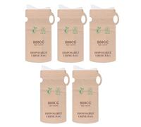 ANGGREK 5Pcs Disposable Urine Bag, Paper Portable Urinal Bags 800ml for Travel Camping Emergency Use for Adults Kids Elderly