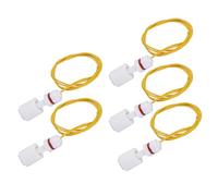 ANGGREK 5Pcs Liquid Level Float Switch Water Level Sensor Pool Controller with Magnetic Switch for Water Plant Food Industry Petrochemical