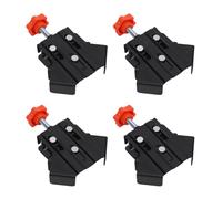 ANGGREK 90 Degree Right Angle Clamp, Stainless Steel Woodworking Tool for Tight Corners, Adjustable Swing Jaw for Wood and Metal Working Projects