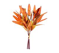 ANGGREK Artificial Eucalyptus Leaves Faux Eucalyptus Stems Silk Plastic Realistic Greenery DIY Home Decor with 35cm 38cm 45cm Sizes for Wedding Party Table Centerpiece (4)