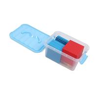 ANGGREK Base Ten Blocks Math Manipulatives Counting Cubes Place Value Blocks for Kids Math Learning Hands On Teaching Tools with Plastic Base Ten Classroom Set for Home School