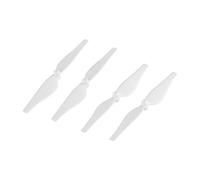 ANGGREK Carbon Fiber Blades for Tello 4PCS Replacement Propellers Set with Ultra-Lightweight Design Reduced Noise for Extended Flight Time (White)