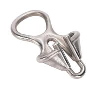 ANGGREK Chain Stopper for 6-8mm Rope, 316 Stainless Steel | Marine Mooring Snubber, High Hardness Dock Line Snubber for Boats, Resistant Hardware for Yachts and Sailboats