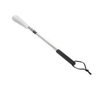 ANGGREK Collapsible Handled Shoe Accessories Portable Telescopic Extendable Shoe Horn Stainless Steel