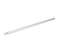 ANGGREK Copper Rod Antenna Aerial 7 Section Telescopic 970mm Full Channel Signal Gain for Radio TV Toy Car with Sturdy Pure Copper Material