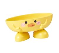 ANGGREK Cute Duck Box Adorable Duck Holder with Fast Drying Draining Holes Stable Base for Shower Room Bathroom