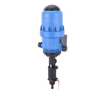 ANGGREK Fertilizer Injector Proportioner, 0.4% to 4% Adjustable Dosing Pump Made of PVC for Wastewater Irrigation Livestock Farming Water Treatment System