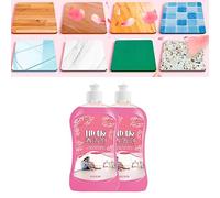 ANGGREK Floor Solution, Liquid, Brighten Floor Cleaner, Deodorizing Enzyme Cleaner, Safe for Families (Cherry 500ml with Latitude Cover)