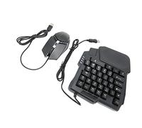 ANGGREK Gaming Keyboard and Mouse Combo, High Precision Gamepad, One Hand K13 Keyboard, Fast Charging Mobile Game Controller for PUBG Mobile