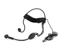 ANGGREK Mini Headband Microphone, Metal & ABS, Portable Condenser Mic for Teachers, Lecturers with Omnidirectional Pickup and Design