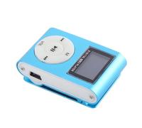 ANGGREK MP3 Music Player, Portable Mini MP3 Player with Innovative Lavalier Design, Metal Shell, USB 2.0 Interface, Built in Rechargeable Battery, for Students Sports Running