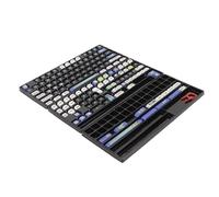 ANGGREK PBT Keycaps Set of 154 5 Sides Heat Sublimation XDA Height Professional PBT Keycaps for 61, 87, 98, 104, 108 Key Mechanical Keyboards