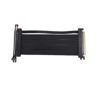 ANGGREK PCIe 5.0 Riser Cable, PCIe 5.0 X16 200mm High Speed Flexible Extender Card Extension Port, 128Gbps Bandwidth, Backward Compatible with PCIe 4.0 3.0 2.0 1.0, for RTX4090 Ti AI