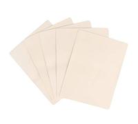 ANGGREK Professional 5Pcs Multicolor Tattoo Practice Skin, 20.5cm x 14.7cm, Water Resistant, Adult, TEMPORARY_TATTOO