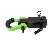 ANGGREK Shackle Hitch, Carbon Steel Towing Kit with 3/4 D Ring and 5/8 Trailer Pin, 13000lbs Pull Capacity for Off Road Recovery