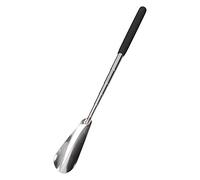 ANGGREK Telescopic Shoe Horn, Stainless Steel Adjustable Long Handle Shoehorn with Soft Grip for Elderly Pregnant Women Arthritis Mobility