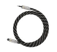 ANGGREK Toslink to Mini Plug, 3.5mm Optical Audio Cable Gold Plated Connector Low Jitter Signal Transfer for Home Theater DVD CD PC with PVC Jacket (1m / 3.3ft)