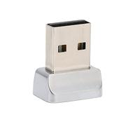 ANGGREK USB Fingerprint Reader, 360° Touch 0.5s Fast Recognition 10 Fingerprints Capacity with Intelligent Learning Algorithm for 10/11 PC Laptop