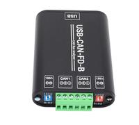 ANGGREK USB to CAN Bus Converter, Aluminum Alloy, Dual Channel Communication Card, 5V Interface for Data Analysis, CAN FD Bus Monitoring