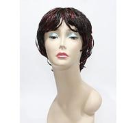Angi Braid Short Braided Synthetic Womens Wig - By Elysee Star (#1b/burg)