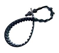 ANGIEHAIE 5 Pcs Tree Stake Supports Adjustable Tree Plant Ties, Heavy Duty Flexible Rubber Locking Strap - Cable, Plant & Tree Ties for Staking (60 cm/23.6 inch)