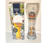 & AngiesStrickZauber Sold: Erdinger / White Beer Glass / 1 x 0.5 Litre / with Cardboard / Special Edition / 50 Years Europa Park