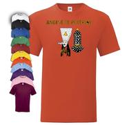 Angine De Poitrine T-Shirt | Music | Band | (UK, Alpha, S, Regular, Regular, Red)