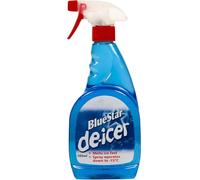 ANGIX 1 x Blue Star De-Icer 500ml Trigger Spray Bottle, Effective Down to -15°C, Melts Ice Fast, Freezer Defrosting Spray & Deicer Car Windscreen Spray for Quick Ice Removal & Enhanced Visibility