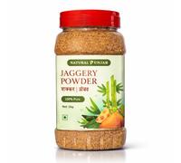 ANGIX 1kg Jaggery Powder 100% Pure Unrefined Cane Sugar - Healthy Natural Sweetener for Tea, Coffee & Baking - Traditionally Made Gur/Shakkar - Vegan & Gluten-Free