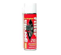 ANGIX 2 x Gorilla Filler 500ml Weatherproof Expanding Foam Filler, Airtight Securely Seals & Fills, Suitable for Gaps, Cracks, Cavities, DIY & Construction Projects