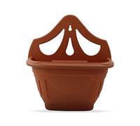 ANGIX 31cm Venetian Wall Planter for Indoor & Outdoor Use - Decorative Plastic Hanging Basket Plant Pot for Vines & Trailing Plants, Wall-Mounted Flower Planter for Garden, Balcony & Patio