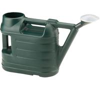 ANGIX 6.5L Watering Can with Sprinkler Head for Indoor & Outdoor Gardening with Double Handles | 6.5L Plastic Plant Watering Can for Houseplant Watering Cans - Green (6.5 Ltr)