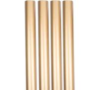 ANGIX Gold Wrapping Paper 9m Versatile Gift Plain Metallic Wrapping Paper Roll for For Christmas and Multiple Occasions