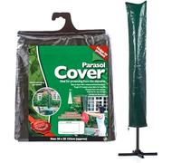 ANGIX Parasol Cover Waterproof 28 x 28, 153cm (Approx) Extra Large Cantilever Patio Umbrella Cover Includes Tie-Down Cords With Zipper for Garden