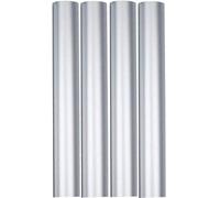 ANGIX Silver Wrapping Paper 9m Versatile Gift Plain Metallic Wrapping Paper Roll for For Multiple Occasions