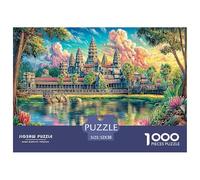 Angkor Wat_ Cambodia Puzzle 1000 Piece Impossible Puzzle for Adults, Family Activity & Challenging Toy 52x38cm/1000pcs