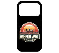 Angkor Wat Cambodia Souvenir Memorabilia Retro Vintage Sun Case for iPhone 17 Pro