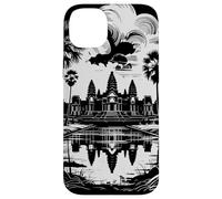 Angkor Wat Cambodia Temple, Ancient Wonder Travel Fun Case for iPhone 14 Plus