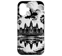 Angkor Wat Cambodia Temple, Ancient Wonder Travel Fun Case for iPhone 16