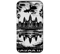 Angkor Wat Cambodia Temple, Ancient Wonder Travel Fun Case for iPhone 7 Plus/8 Plus