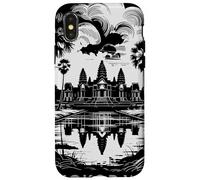 Angkor Wat Cambodia Temple, Ancient Wonder Travel Fun Case for iPhone X/XS