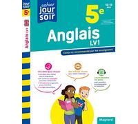 Anglais 5e LV1 - Cahier Jour Soir: Conçu et recommandé par les enseignants