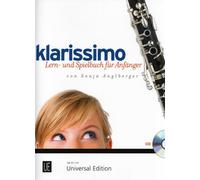 ANGLBERGER S. - Klarissimo Learning and game book for beginners on the Clarinet para Clarinete(Inc.CD)