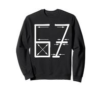 Angle 67 Geometric Graphic Mathematics Alpha Gen Design Sweatshirt