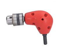 Angle Adapter, Lightweight 9.5mm Round Shank High Strength Electric Drill Chuck Attachment 1.0mm-10mm for Narrow Area Repair