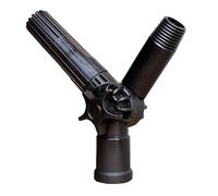 Angle Adapter with 3-arms for Extension Pole Hinge Tip Direction Adjustable Device with Standard Germany Thread Tip